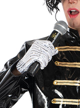 Micrófono y guante de Michael Jackson