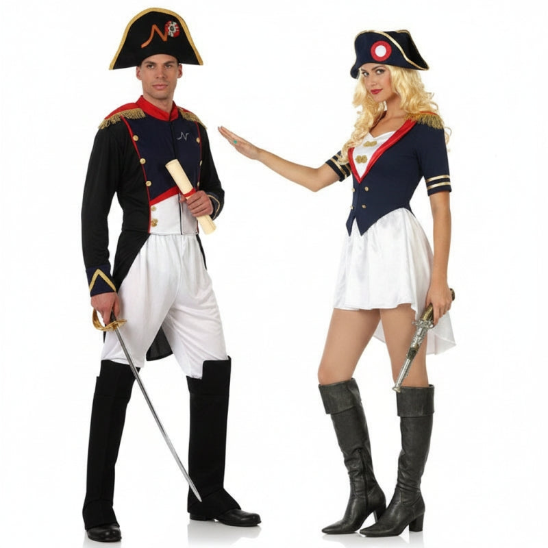 Napoleon Paarkostüm für Erwachsene