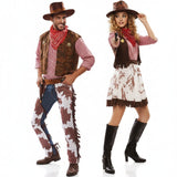 Cowboys Paarkostüm für Erwachsene