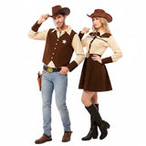 County Sheriffs Paarkostüm für Erwachsene