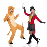 Zirkus Löwe und Dompteuse Paarkostüm für Erwachsene