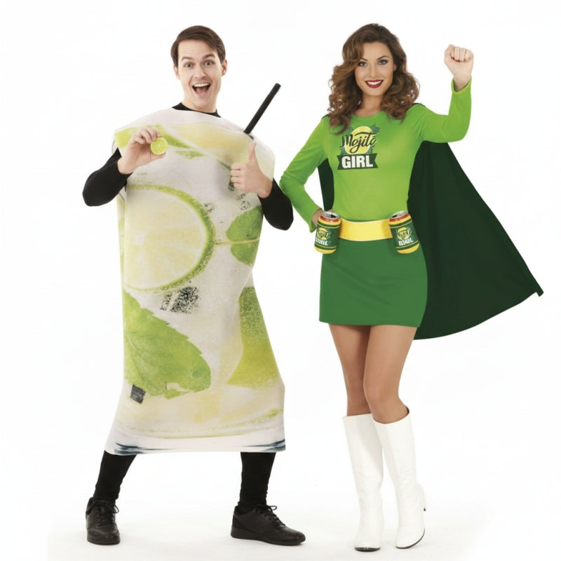 Mojito Paarkostüm für Erwachsene