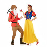 Hi-Ho Zwerg und Schneewittchen Paarkostüm für Erwachsene