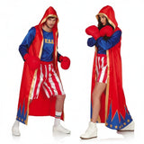 Boxer Paarkostüm für Erwachsene