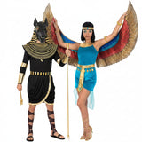 Gott Anubis und Göttin Isis Paarkostüm für Erwachsene