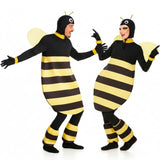 Pummelige Bienen Paarkostüm für Erwachsene