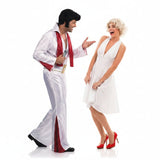 Elvis Presley und Marilyn Monroe Paarkostüm für Erwachsene