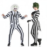 Beetlejuice Paarkostüm für Erwachsene
