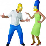 Homer und Marge Simpson Paarkostüm für Erwachsene