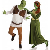 Shrek und Fiona Paarkostüm für Erwachsene