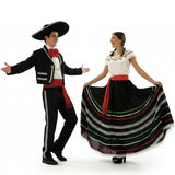Luxus-Mariachis Paarkostüm für Erwachsene