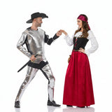 Don Quixote und Dulcinea Paarkostüm für Erwachsene