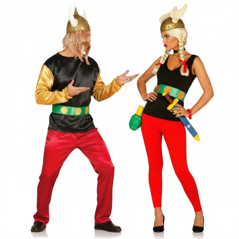 Asterix Paarkostüm für Erwachsene