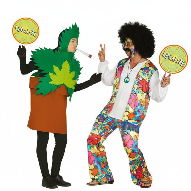 Marihuana Paarkostüm für Erwachsene