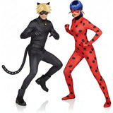 Ladybug und Cat Noir Paarkostüm für Erwachsene