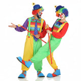 Zirkus Clowns Paarkostüm für Erwachsene