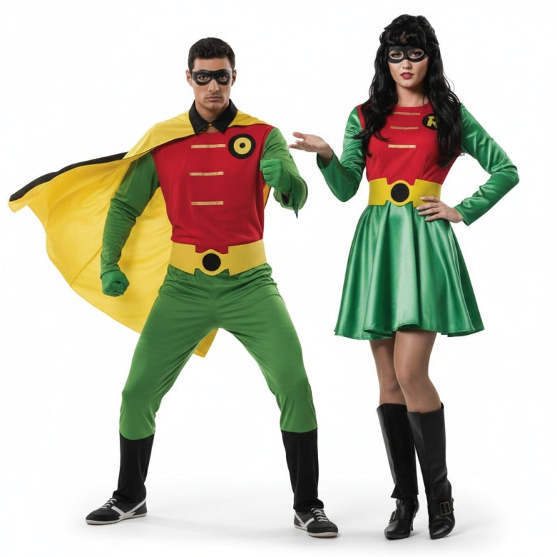 Super-Robins Paarkostüm für Erwachsene