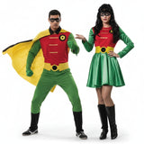 Super-Robins Paarkostüm für Erwachsene