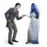 Victor und Emily aus Corpse Bride – Hochzeit mit einer Leiche Paarkostüm für Erwachsene