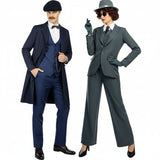 Arthur und Polly aus Peaky Blinders Paarkostüm für Erwachsene