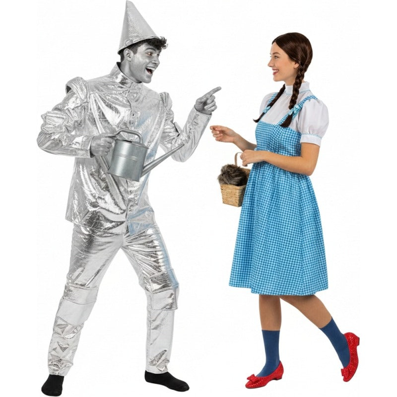 Blechmann und Dorothy aus Der Zauberer von Oz Paarkostüm für Erwachsene