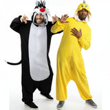 Sylvester und Tweety aus Looney Tunes Paarkostüm für Erwachsene