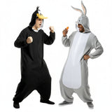 Bugs Bunny und Daffy Duck Paarkostüm für Erwachsene