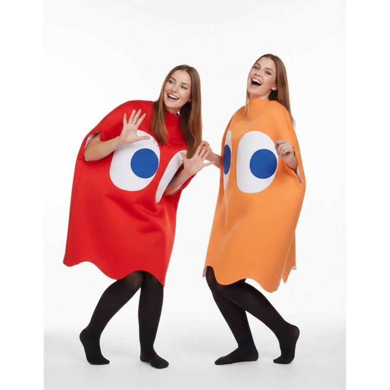 Pac-Man Geister Paarkostüm für Erwachsene