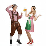 Klassische Oktoberfest-Bayern Paarkostüm für Erwachsene
