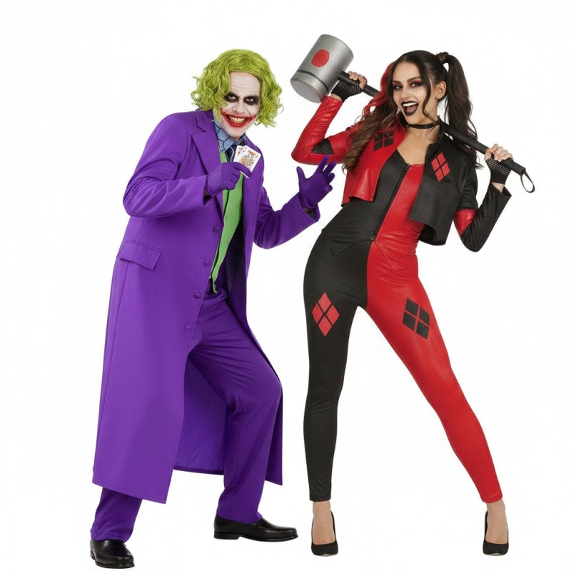 Joker aus The Dark Knight Paarkostüm für Erwachsene