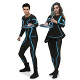 Tron und Quorra aus Tron Legacy Paarkostüm für Erwachsene