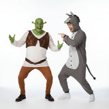 Shrek und Esel Paarkostüm für Erwachsene