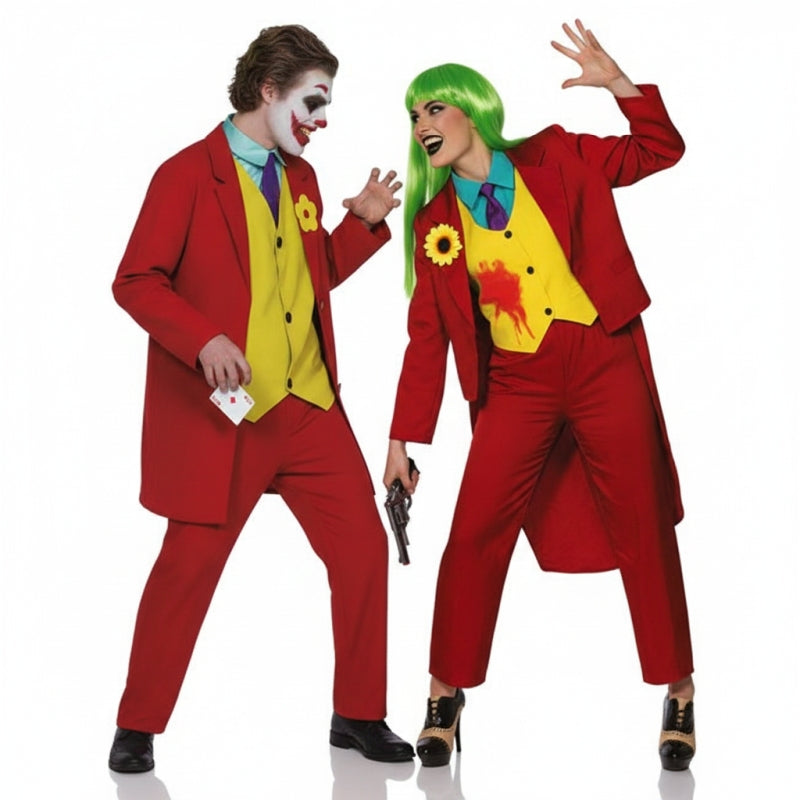 Jokers Joaquin Phoenix Paarkostüm für Erwachsene