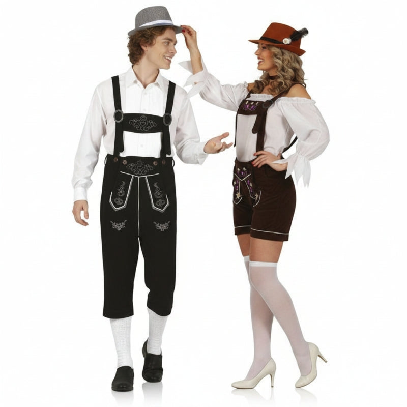 Deutsche Bierparty Paarkostüm für Erwachsene