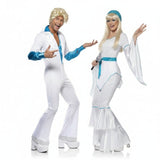 Abba-Disco-Musik Paarkostüm für Erwachsene