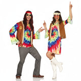 Hippies Boho Paarkostüm für Erwachsene