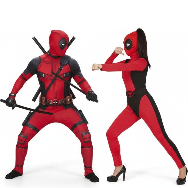 Deadpool Paarkostüm für Erwachsene