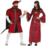 Renaissance-Fürsten Paarkostüm für Erwachsene