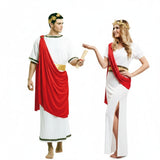 Römer Caesar und Agrippina Paarkostüm für Erwachsene