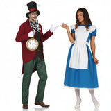 Alice im Wunderland märchen Paarkostüm für Erwachsene