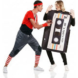 Dance 80's Paarkostüm für Erwachsene