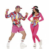 Barbie und Ken als Skateboarder Paarkostüm für Erwachsene