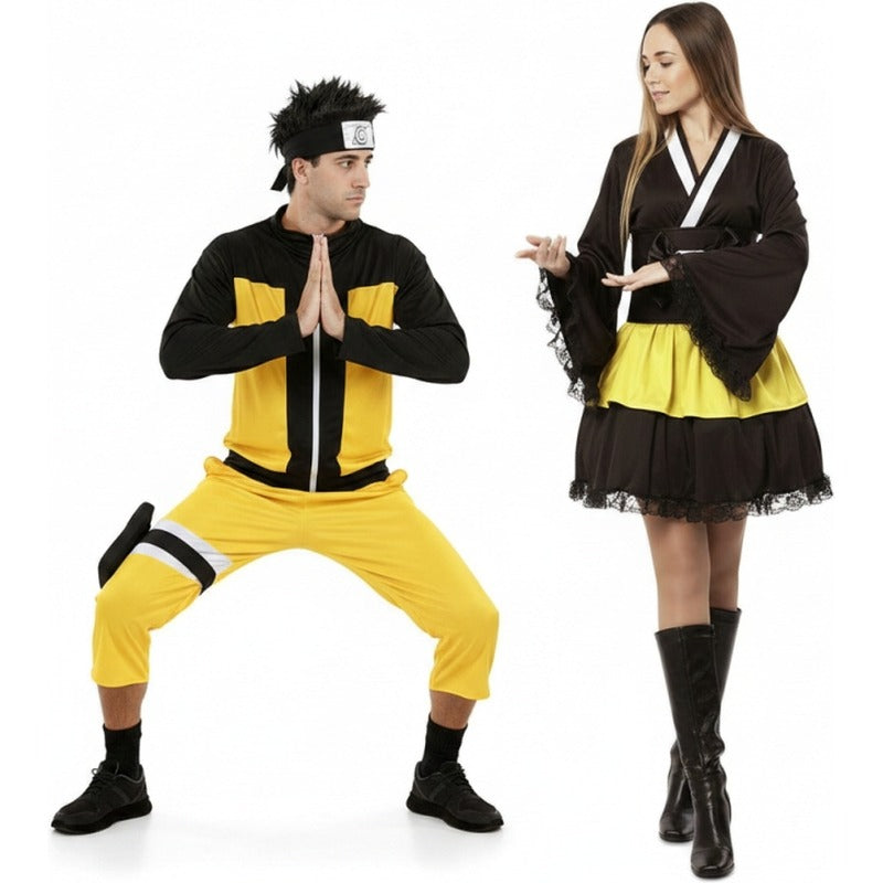 Manga-Comic Naruto Paarkostüm für Erwachsene
