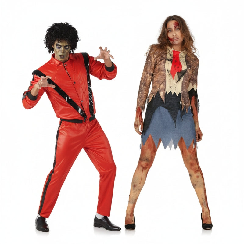 Zombies aus Michael Jacksons Thriller-Videoclip Paarkostüm für Erwachsene