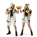 Boxchampions Paarkostüm für Erwachsene