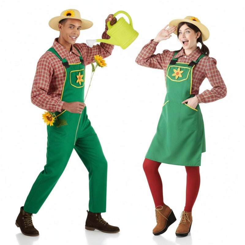 Landwirte Paarkostüm für Erwachsene
