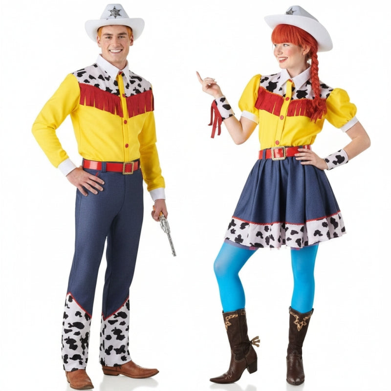 Woody und Jessie aus Toy Story Paarkostüm für Erwachsene