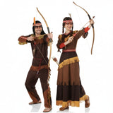 Arapahoe-Stamm-Indianer Paarkostüm für Erwachsene