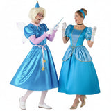 Die gute Fee und Cinderella Paarkostüm für Erwachsene