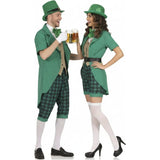 St. Patrick's Day Elfen Paarkostüm für Erwachsene